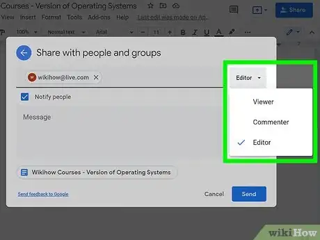 Imagen titulada Share Google Docs Step 4