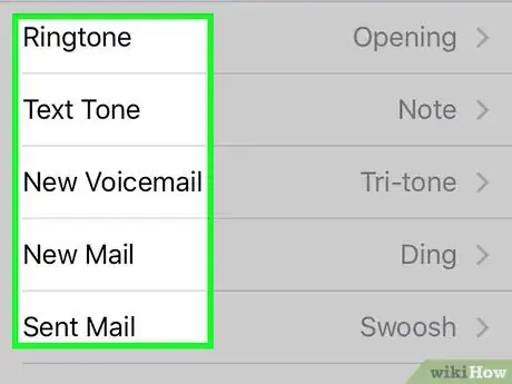 Imagen titulada Change the Notification Sound on iPhone Step 4