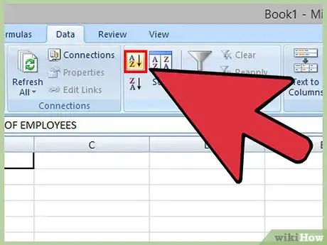 Imagen titulada Sort Microsoft Excel Columns Alphabetically Step 5