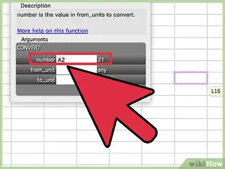 Imagen titulada Convert Measurements Easily in Microsoft Excel Step 14