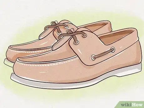 Imagen titulada Wear Boat Shoes Step 1