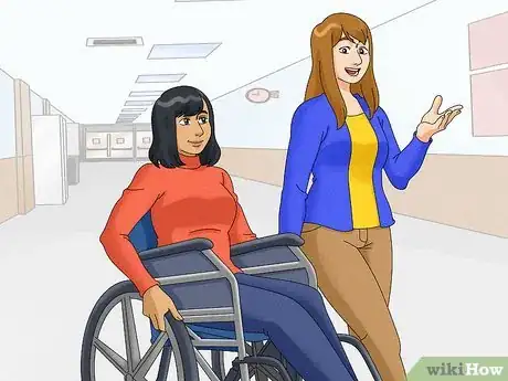 Imagen titulada Interact with a Person Who Uses a Wheelchair Step 8