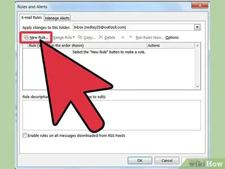 Imagen titulada Create a Rule in Outlook to Forward Mail Step 3