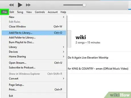 Imagen titulada Add MP3 to iTunes Step 11