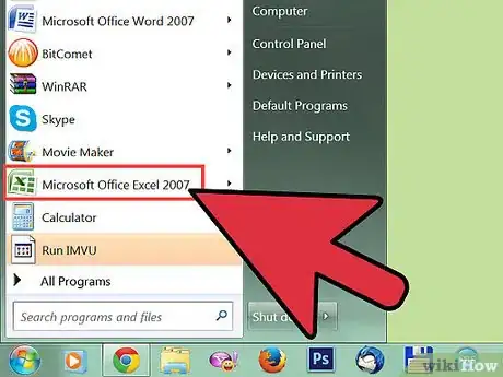 Imagen titulada Create a Gradebook on Microsoft Excel Step 1