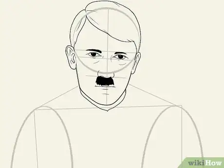 Imagen titulada Draw Adolf Hitler Step 16