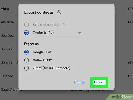 Imagen titulada Restore Google Contacts Step 10