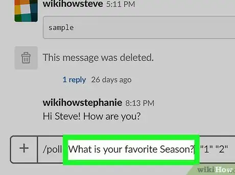 Imagen titulada Create a Poll on Slack on PC or Mac Step 7