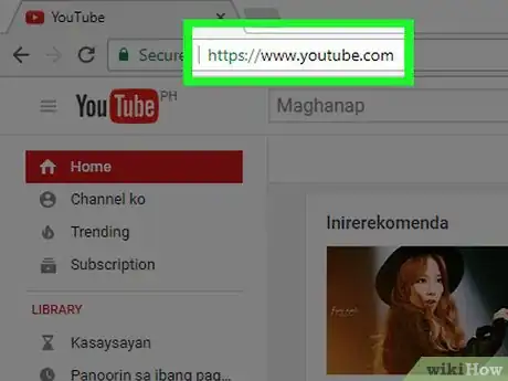 Imagen titulada Change YouTube Language Setting Step 1