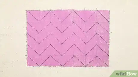 Imagen titulada Paint Chevron Stripes Step 11