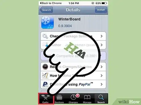 Imagen titulada Get Free Apps on Cydia Step 20