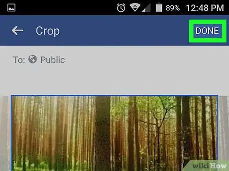 Imagen titulada Change Your Facebook Profile Picture Without Cropping on Android Step 8