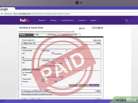 Imagen titulada Send a FedEx Package Step 7