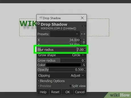 Imagen titulada Use Drop Shadow in GIMP Step 4