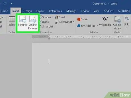 Imagen titulada Add an Image in Word Step 4