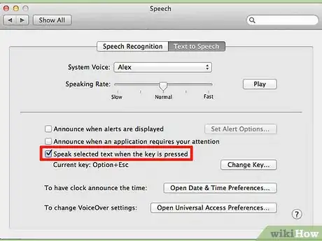 Imagen titulada Activate Text to Speech in Mac OSx Step 10