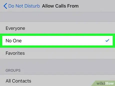 Imagen titulada Block All Incoming Calls on iPhone or iPad Step 5
