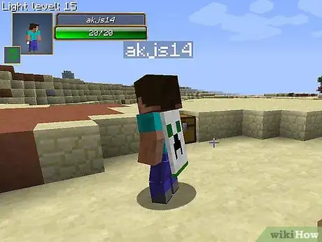 Imagen titulada Play Minecraft in Real Life Step 1