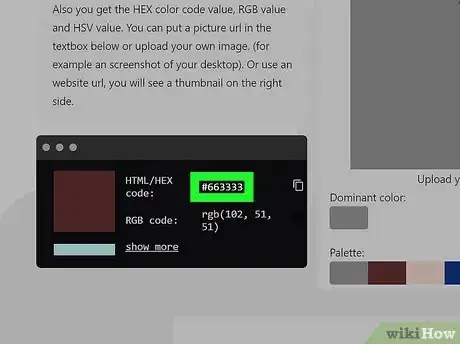 Imagen titulada Get the Hex Code of a Color on Your Computer Screen Step 16