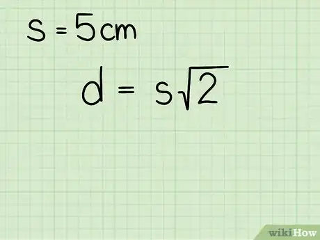 Imagen titulada Calculate a Diagonal of a Square Step 8