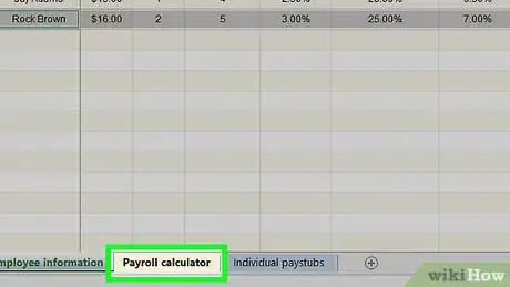 Imagen titulada Prepare Payroll in Excel Step 12