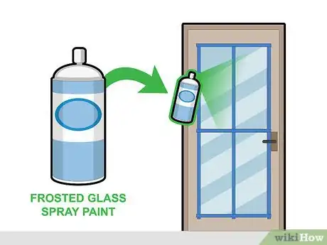 Imagen titulada Cover a Glass Door for Privacy Step 3