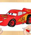 dibujar a Rayo McQueen