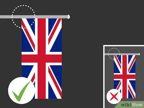 Imagen titulada Know if a Union Jack Has Been Hung Upside Down Step 03