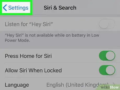 Imagen titulada Set Up Siri Step 11