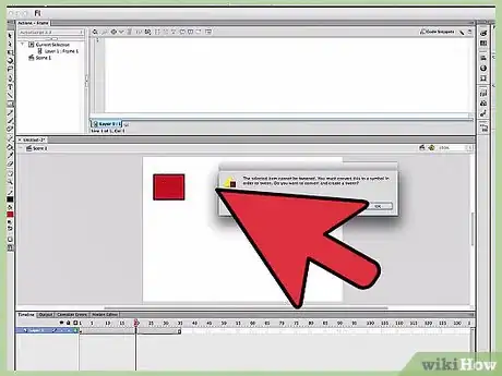 Imagen titulada Create a Motion Tween in Flash Step 4