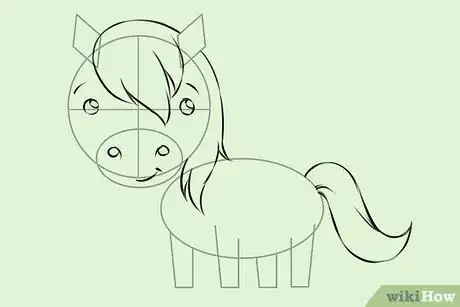 Imagen titulada Draw a Horse Step 7