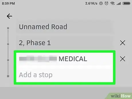 Imagen titulada Request Multiple Stops Using Uber Step 9
