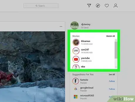 Imagen titulada Access Instagram on a PC Step 10