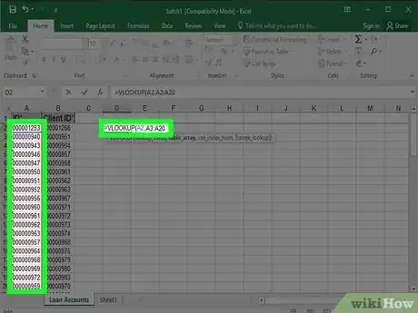 Imagen titulada Compare Two Lists in Excel Step 23