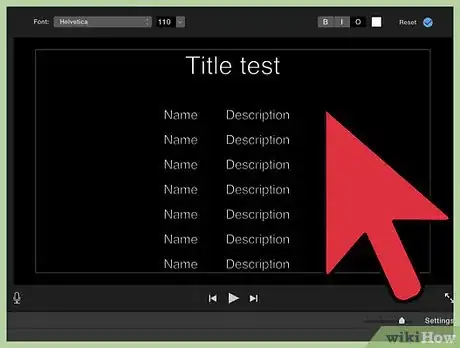 Imagen titulada Create Credits in iMovie Step 7