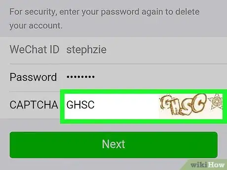 Imagen titulada Delete a WeChat Account on Android Step 11