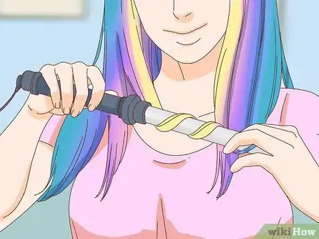 Imagen titulada Chalk Dye Your Hair Step 14