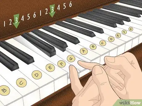 Imagen titulada Play Chopsticks on a Keyboard or Piano Step 8