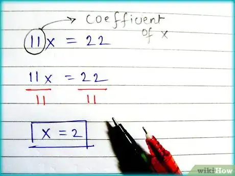 Imagen titulada Solve a Simple Linear Equation Step 5Bullet2