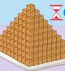 construir una pirámide para el colegio