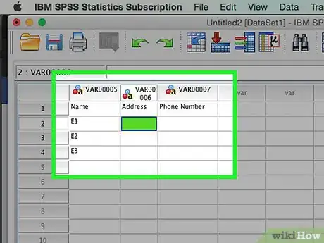 Imagen titulada Enter Data in SPSS Step 4