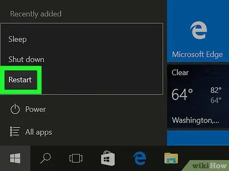 Imagen titulada Restart Windows 10 Step 3