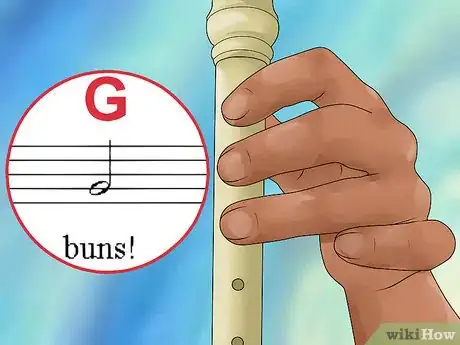 Imagen titulada Play Hot Cross Buns on the Recorder Step 7