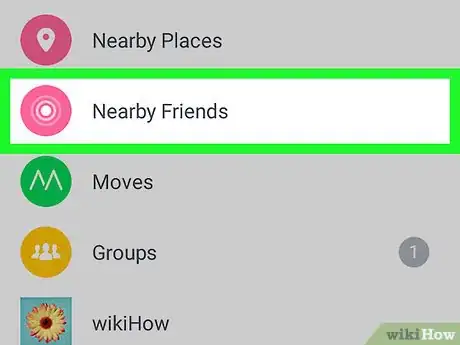 Imagen titulada Find Nearby Friends on Facebook on Android Step 3