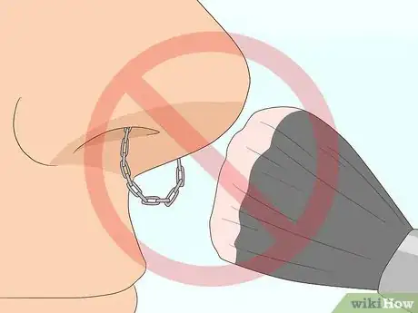 Imagen titulada Heal a Nose Ring and Take Care of Infections Step 12