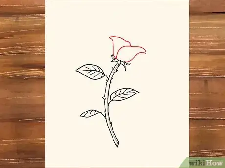 Imagen titulada Draw a Rose Step 25