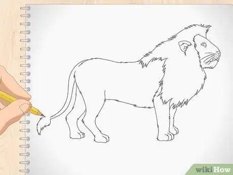 Imagen titulada Draw a Lion Step 10