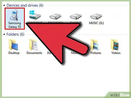 Imagen titulada Connect Samsung S3 to a Computer Step 2