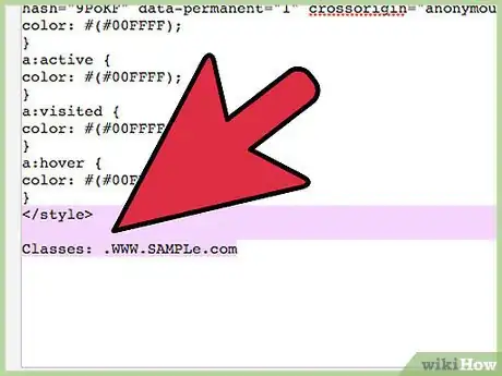 Imagen titulada Hide a Link in HTML Step 6