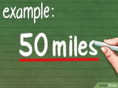 Imagen titulada Convert Miles to Kilometers Step 1